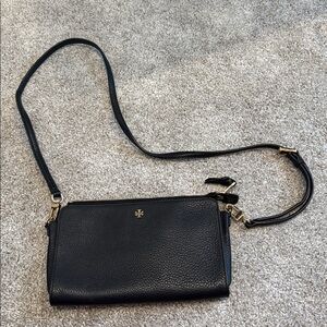Tory Burch Black Leather Crossbody